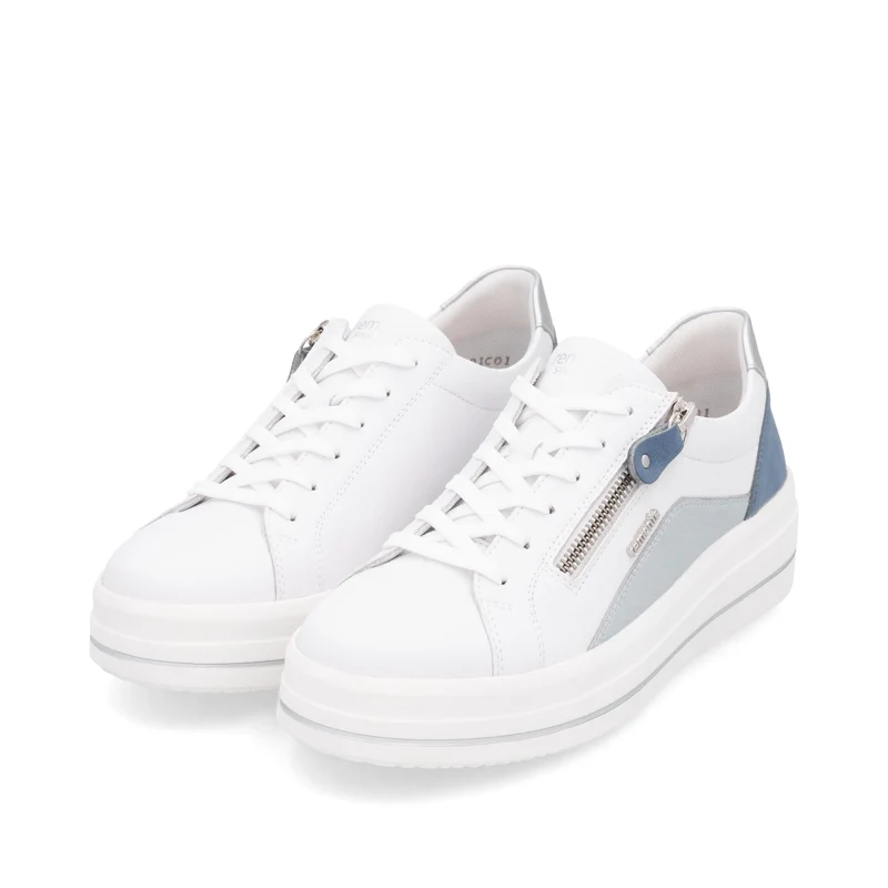 Remonte Damen-Sneaker | Weiß Blau