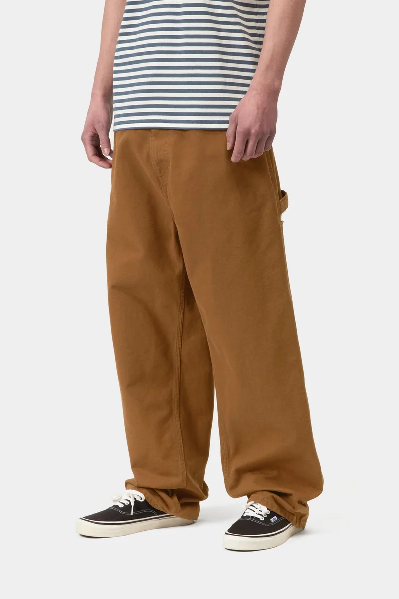 Carhartt WIP Herren OG Single Knee Hose | Hamilton Brown Stone Washed