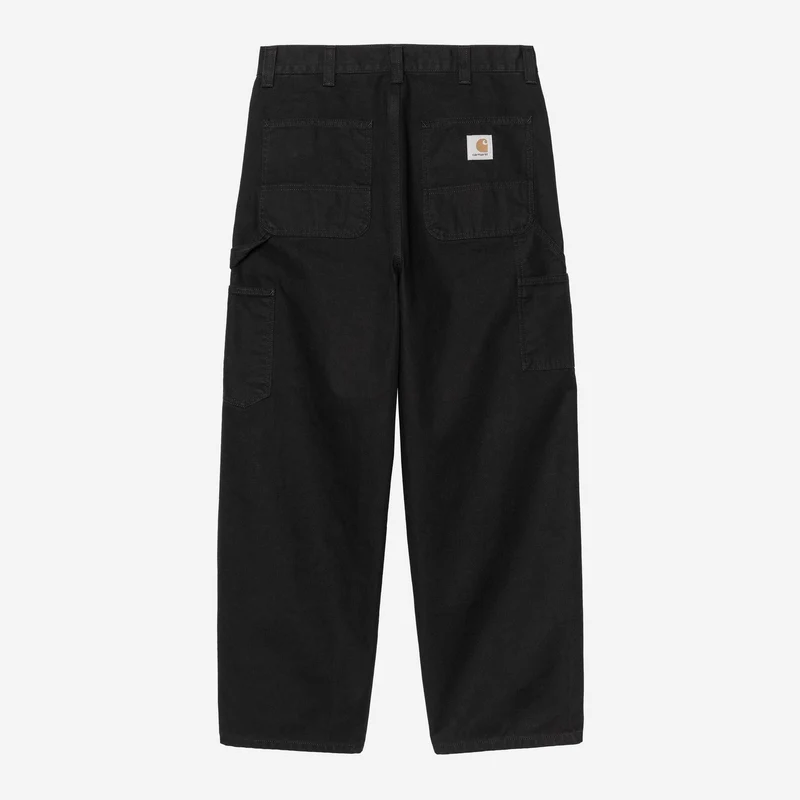 Carhartt WIP Herren OG Single Knee Hose | Schwarz Stone Washed