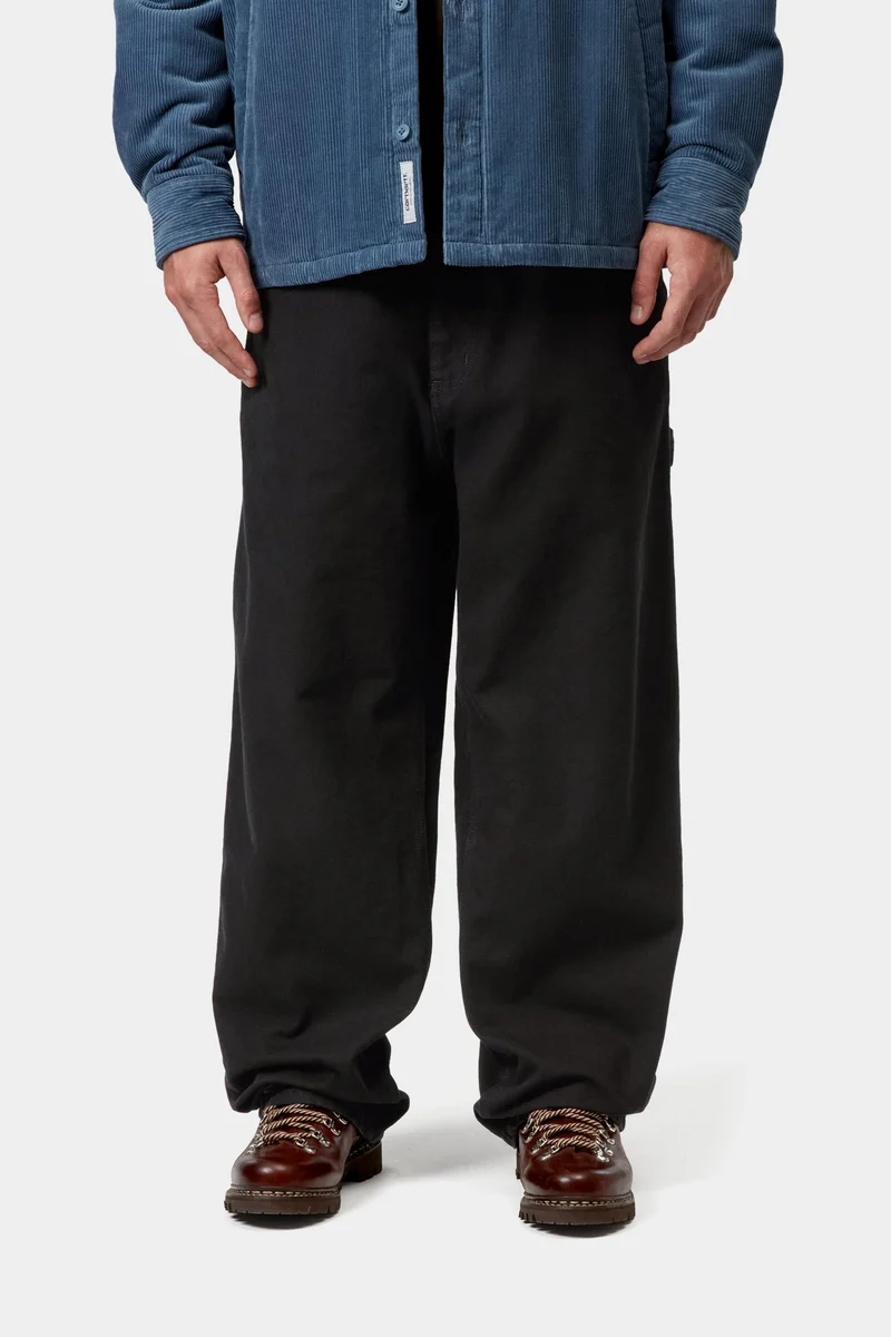 Carhartt WIP Herren OG Single Knee Hose | Schwarz Stone Washed