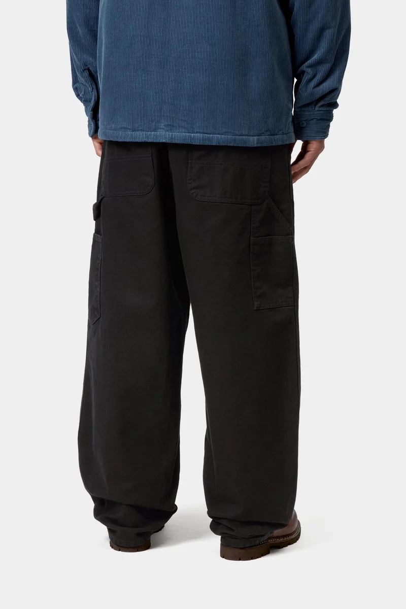 Carhartt WIP Herren OG Single Knee Hose | Schwarz Stone Washed