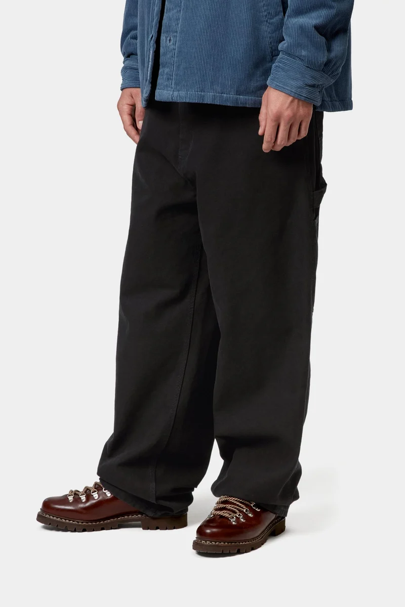 Carhartt WIP Herren OG Single Knee Hose | Schwarz Stone Washed