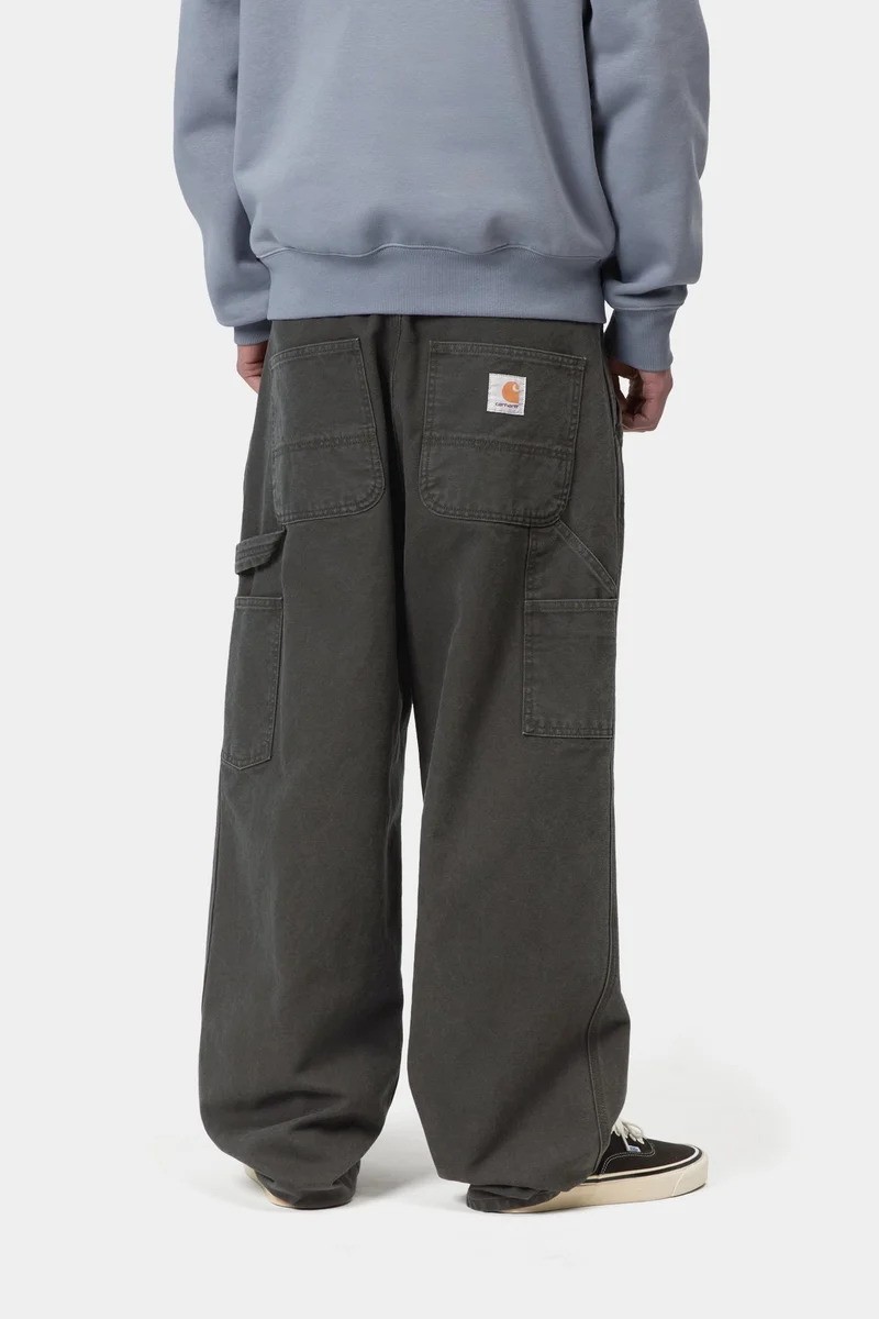 Carhartt WIP Herren OG Single Knee Hose | Oxidgrün Stone Washed