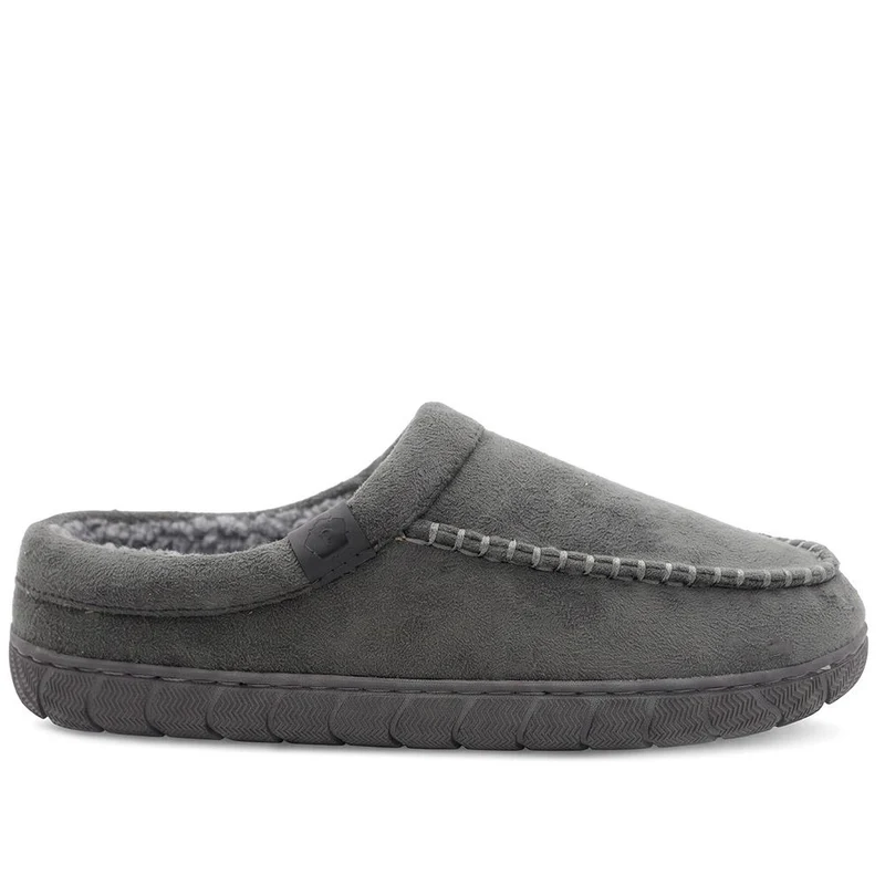 Cushioned Mule Slippers - GALOP40029 / 326 309 - Grey