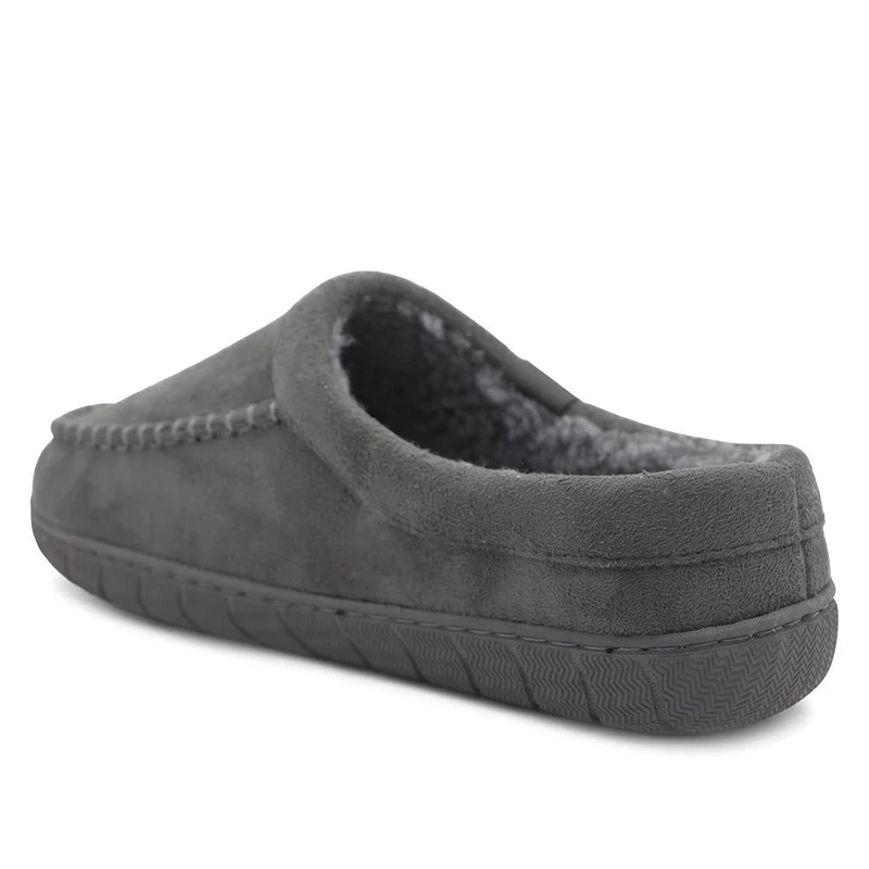 Cushioned Mule Slippers - GALOP40029 / 326 309 - Grey