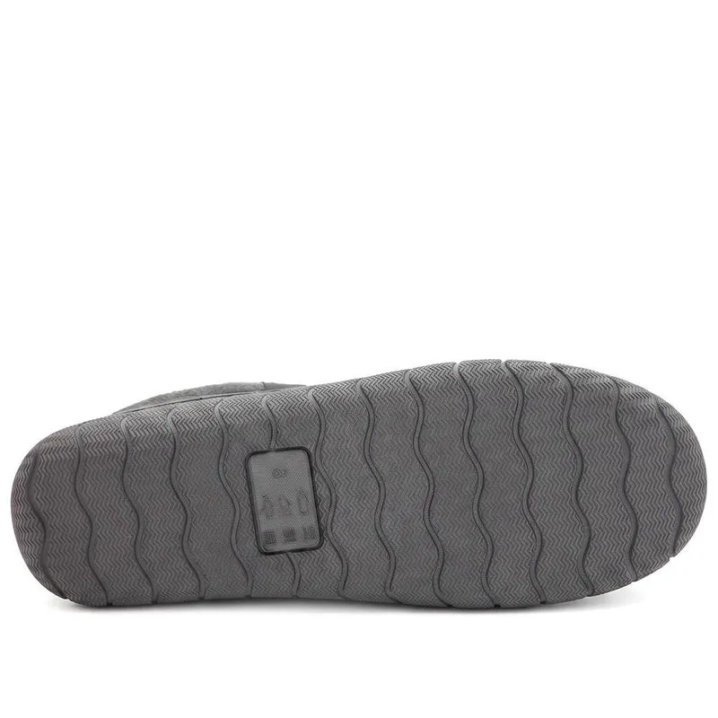 Cushioned Mule Slippers - GALOP40029 / 326 309 - Grey