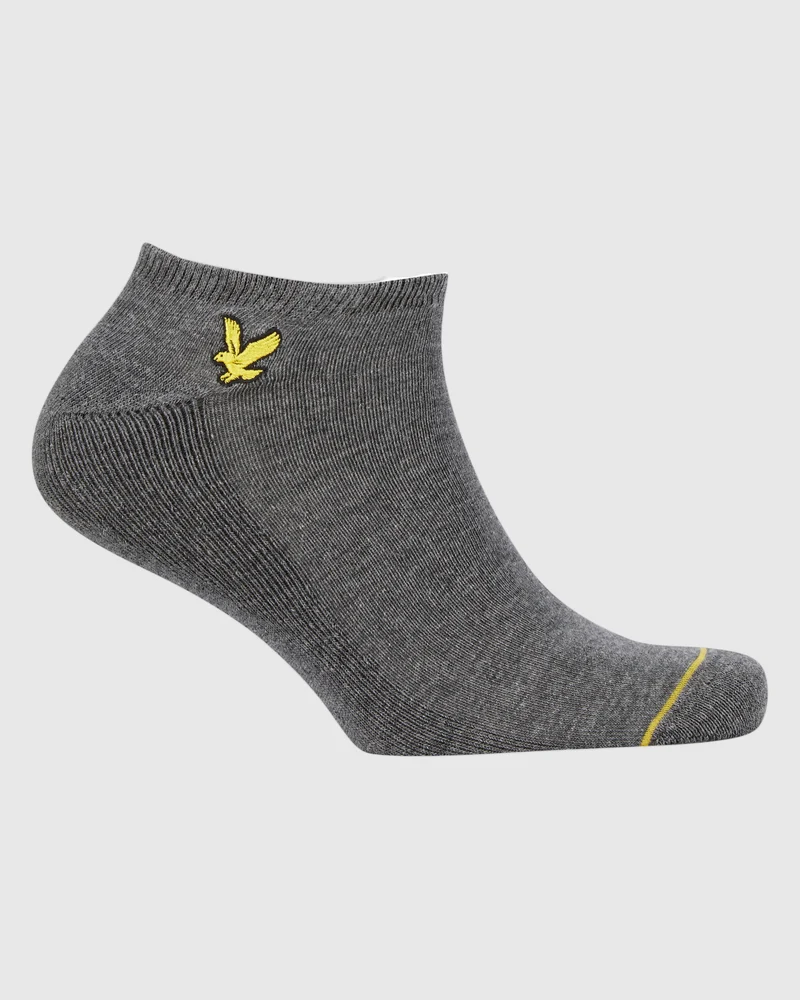 Lyle & Scott Ruben Herren-Knöchelsocken | 5er-Pack | Gemischt
