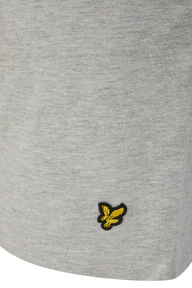 Lyle & Scott Herren-Pyjama-Set Charlie | Weiß/Hellgrau