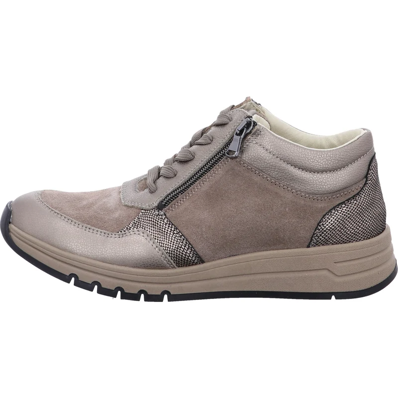 Waldläufer Stiefelette H-April br.-kombi.