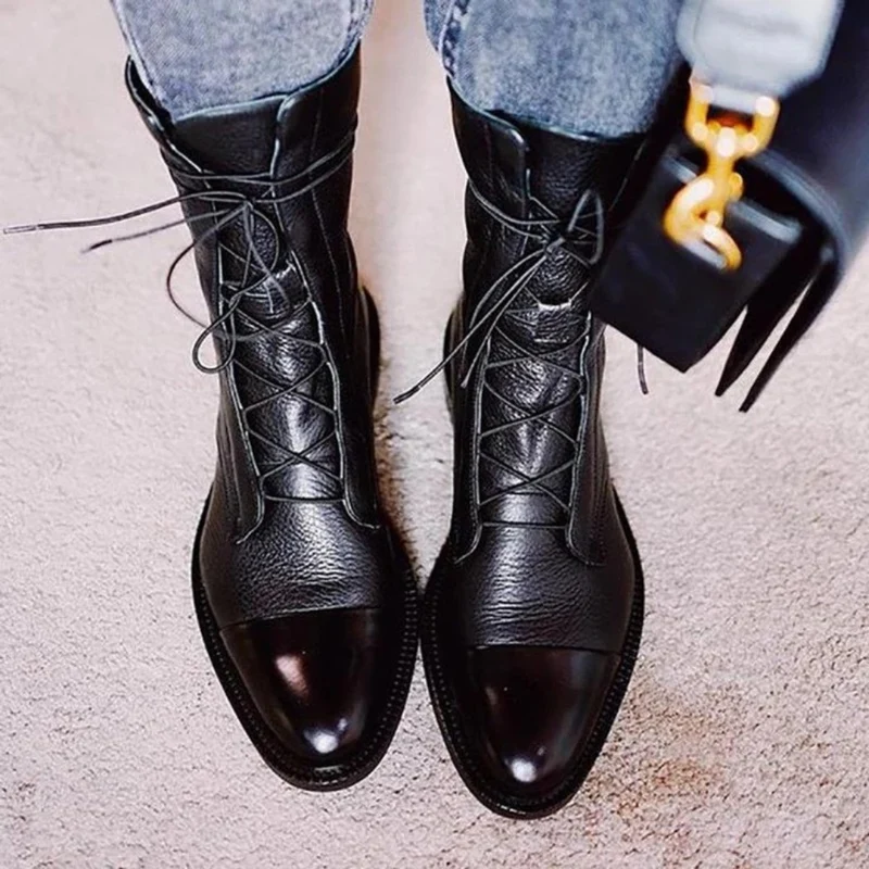 Juliana | Damen Orthopädische Stiefeletten Mit Vintage Design Und Komfort