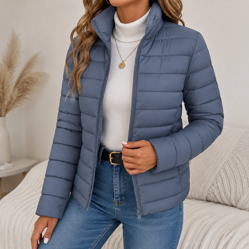 Selina | Damen Leichte Wasserdichte Jacke mit Reißverschluss