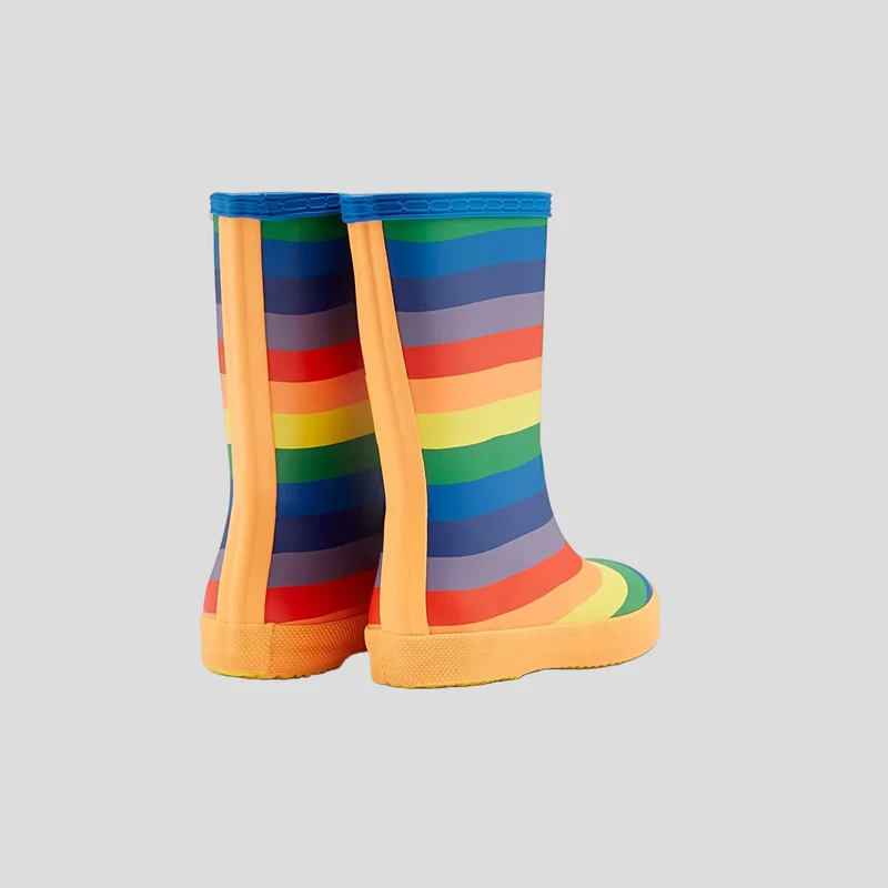 Hunter Kinder-Gummistiefel mit Regenbogenmuster | Mehrfarbig