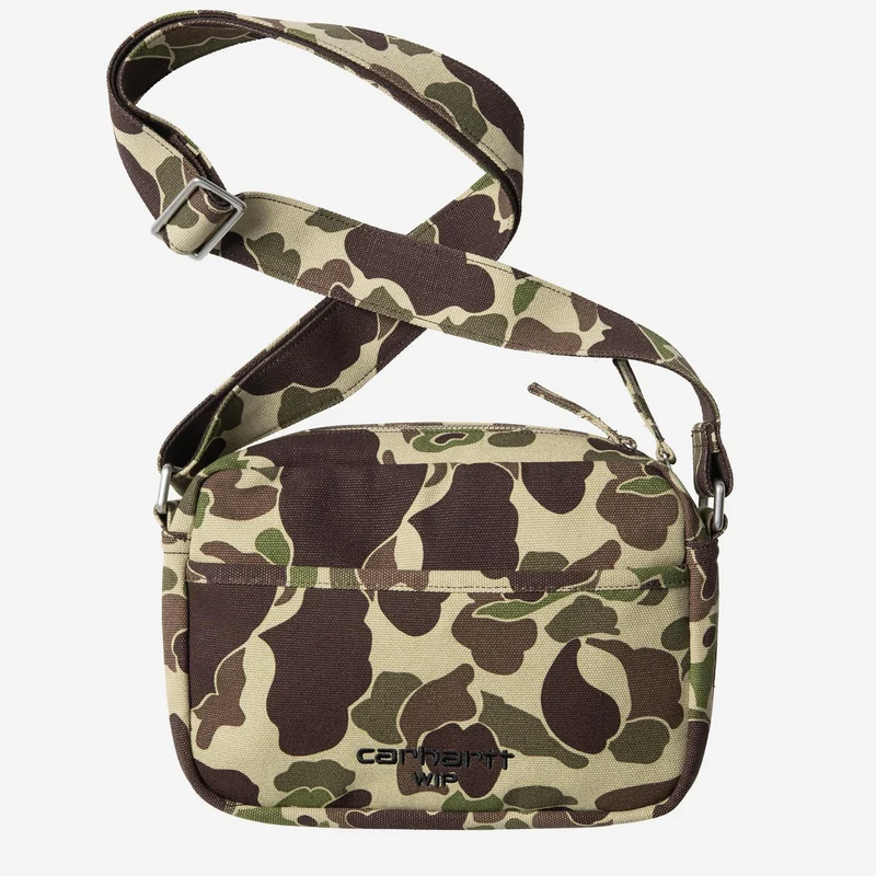Carhartt WIP Unisex Elford Schultertasche | Camouflage Entengrün