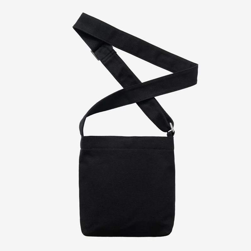 Carhartt WIP Unisex-Canvas-Tasche, klein | Schwarz