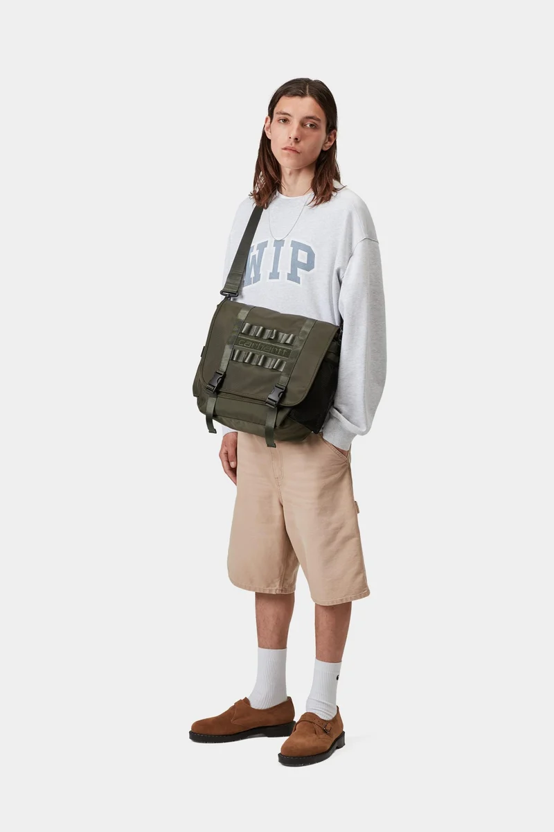 Carhartt WIP Unisex Prescott Schultertasche | Oxidgrün