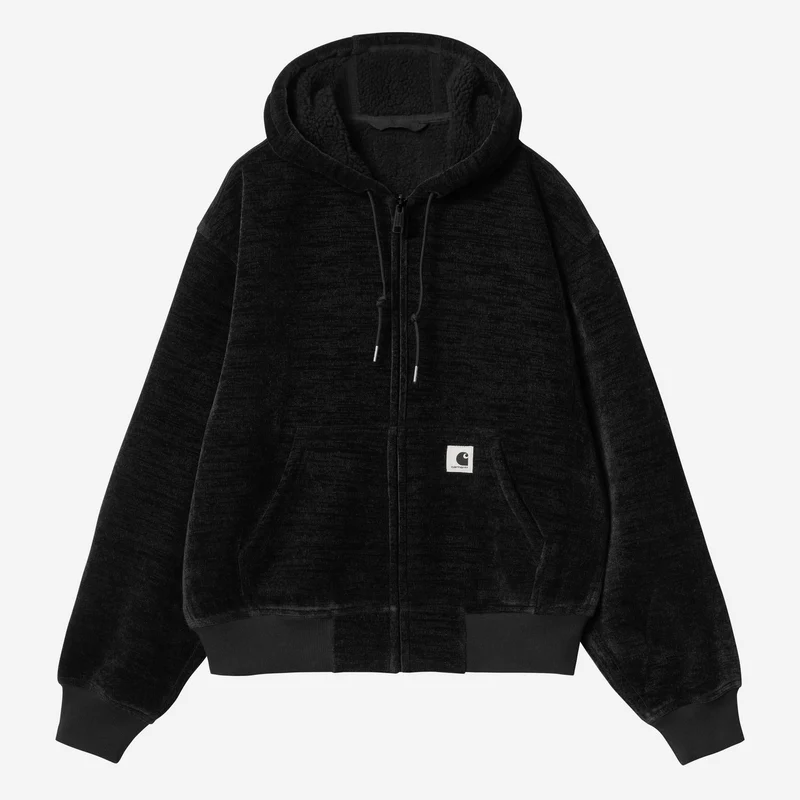 Carhartt WIP Frauen OG Active Sweatjacke | Schwarz