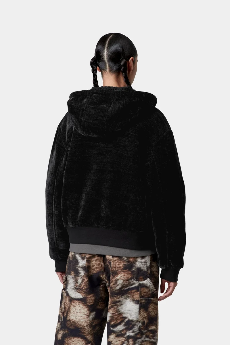 Carhartt WIP Frauen OG Active Sweatjacke | Schwarz