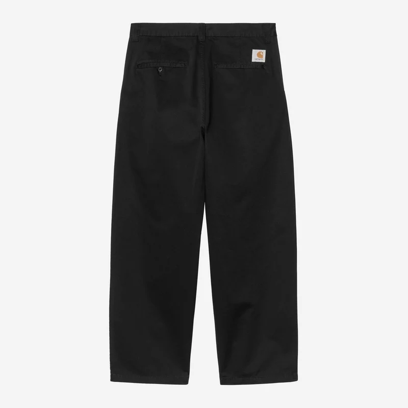 Carhartt WIP Herren Brady Hose | Schwarz Stone Washed