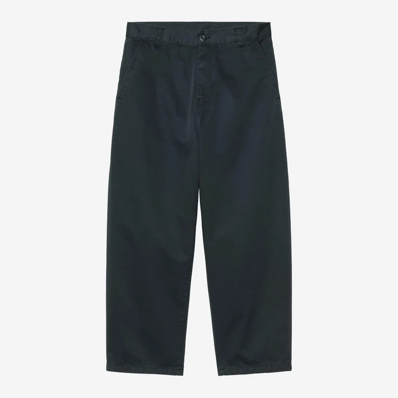 Carhartt WIP Herren Brady Hose | Carbon Stone Washed