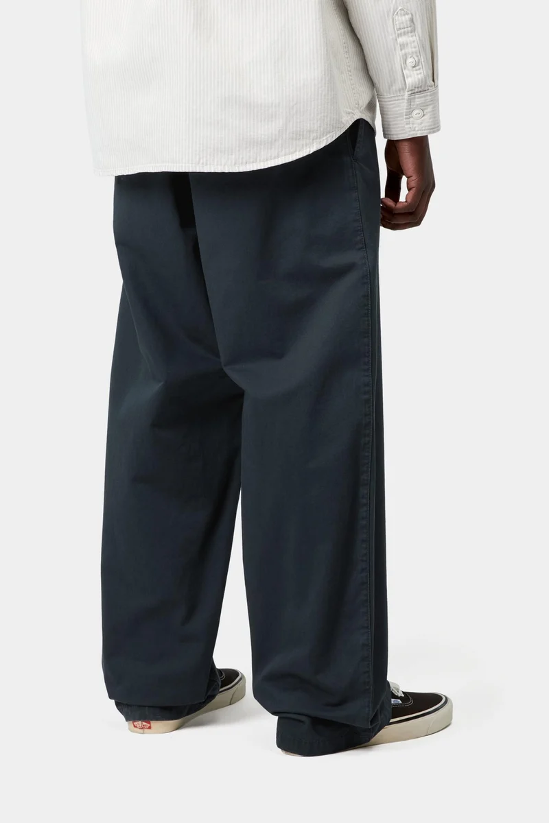 Carhartt WIP Herren Brady Hose | Carbon Stone Washed