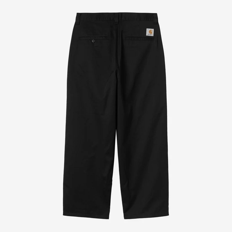 Carhartt WIP Herren Brady Double Knee Chino-Hose | Schwarz vorgewaschen