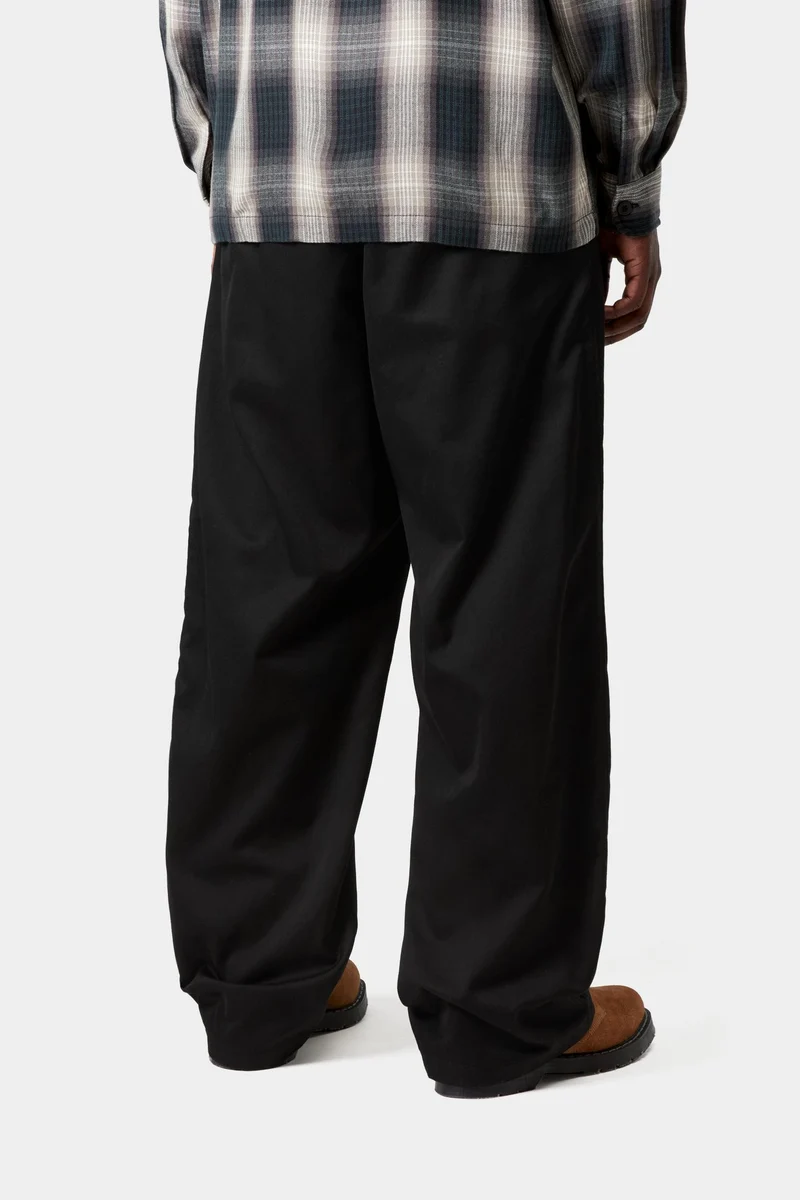 Carhartt WIP Herren Brady Double Knee Chino-Hose | Schwarz vorgewaschen