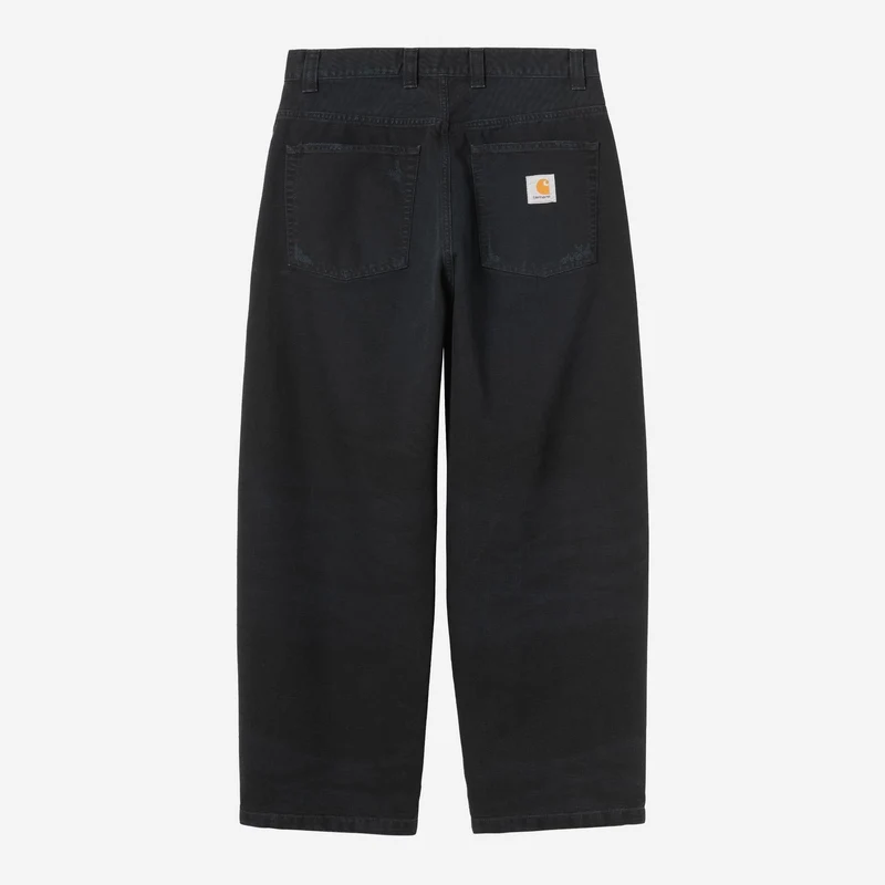 Carhartt WIP Herren Brandon Hose | Black Grind Wash