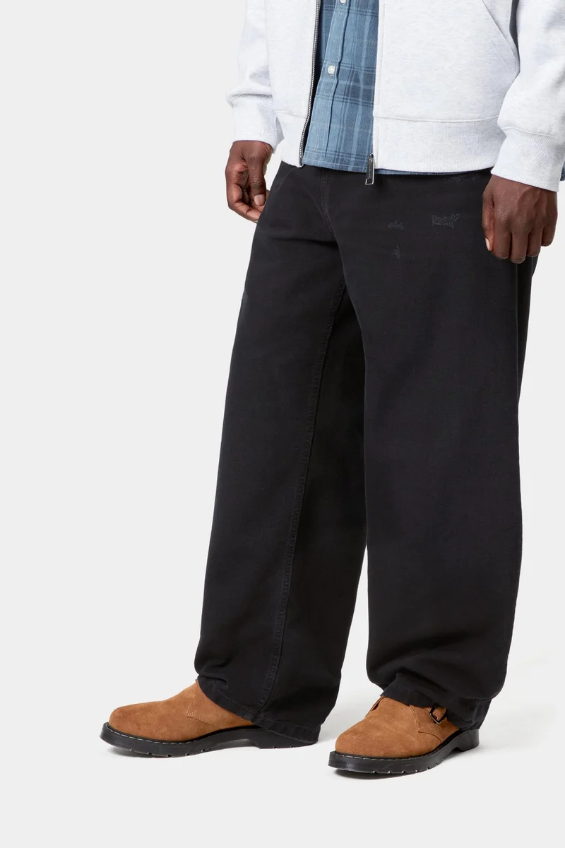 Carhartt WIP Herren Brandon Hose | Black Grind Wash