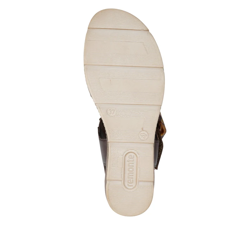 Remonte Damen-Keilsandalen | Braun