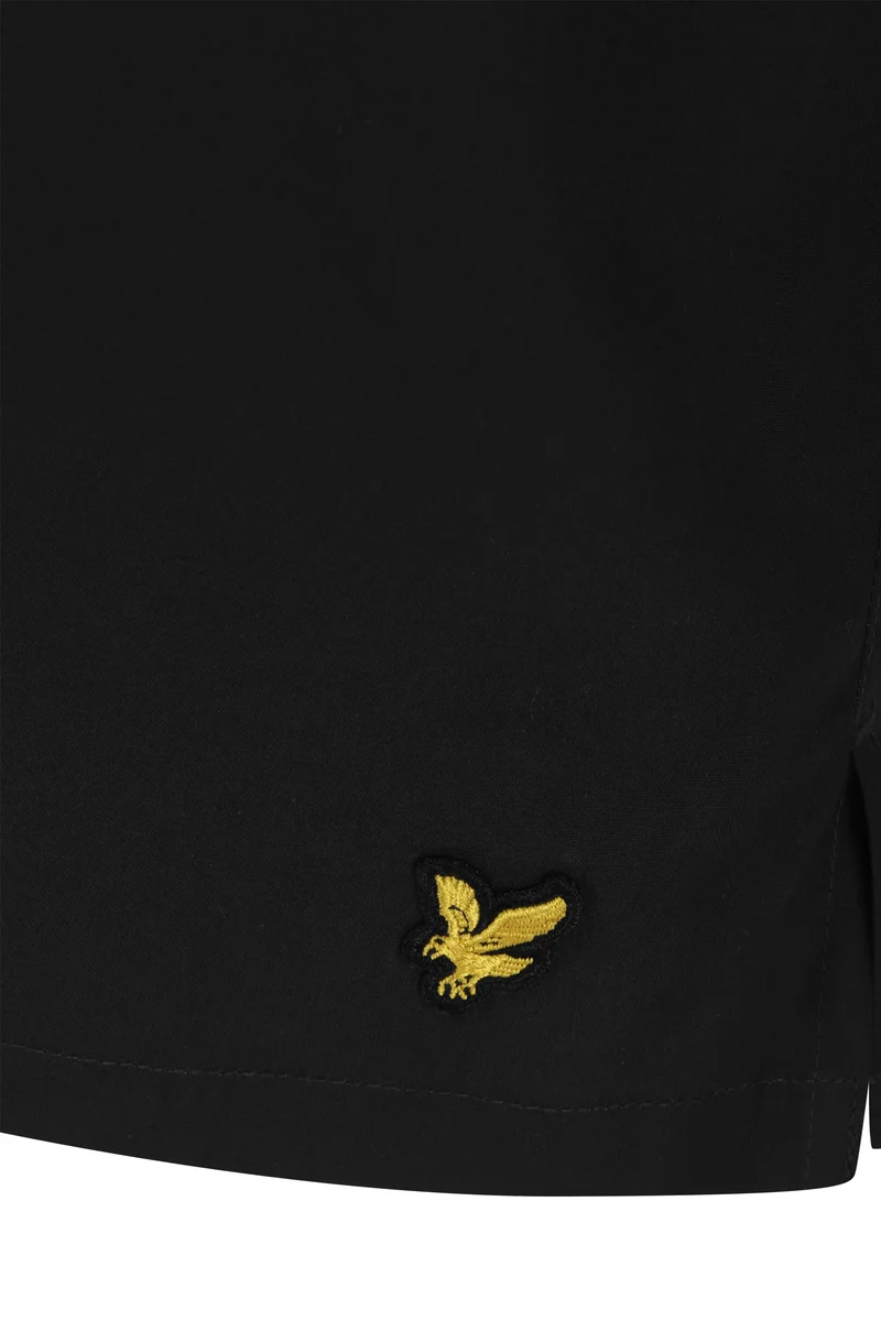 Lyle & Scott Dylan Boxershorts für Herren mit Knopfleiste | 2er-Pack | Schwarz