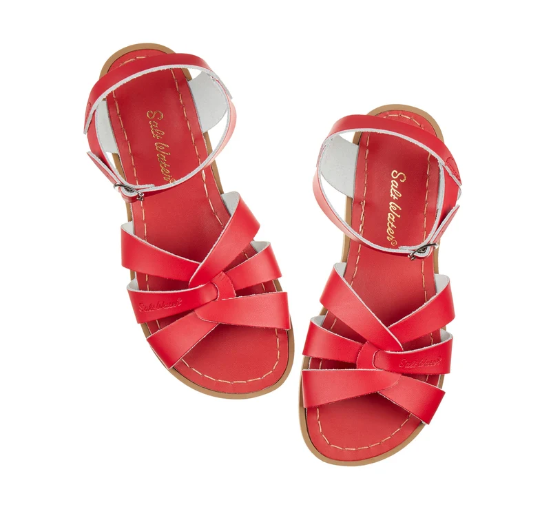 Salt Water Sandals Original Damensandale | Rot