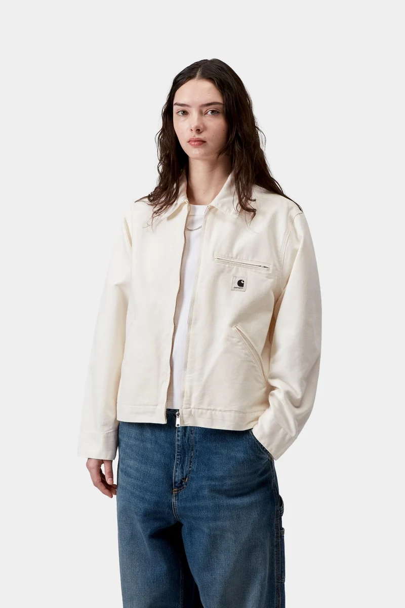 Carhartt WIP Frauen OG Detroit Jacke | Wachs / Wachsgespült