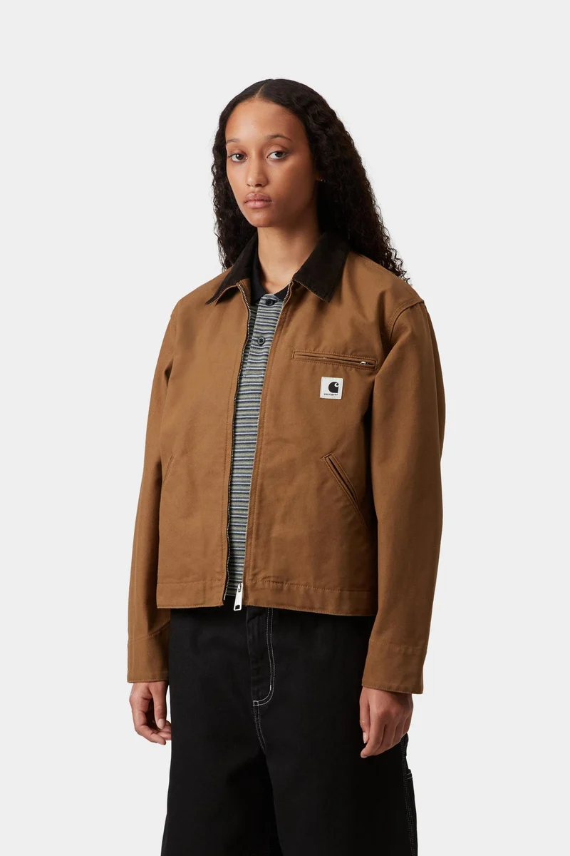 Carhartt WIP Frauen OG Detroit Jacke | Hamilton Brown / Tabakfarben