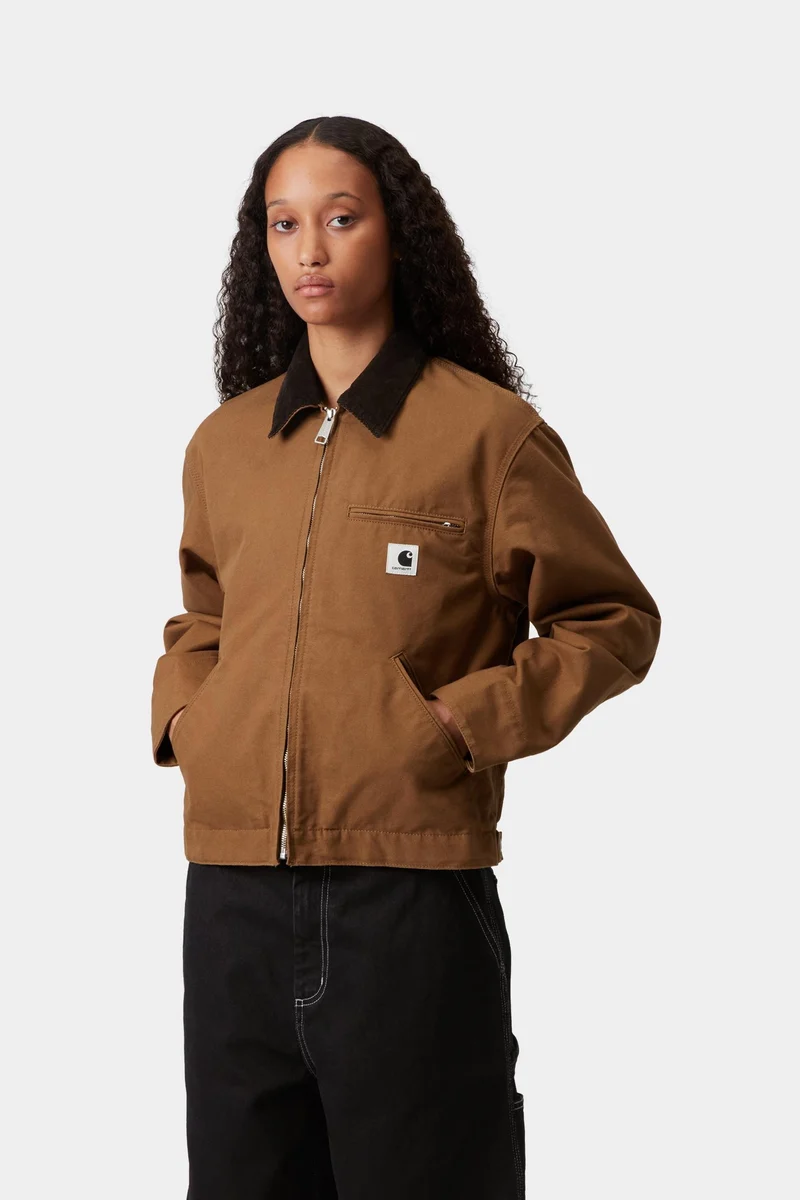Carhartt WIP Frauen OG Detroit Jacke | Hamilton Brown / Tabakfarben