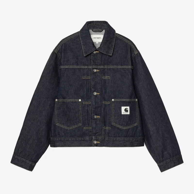 Carhartt WIP Belmar Damenjacke | Blau gewaschen