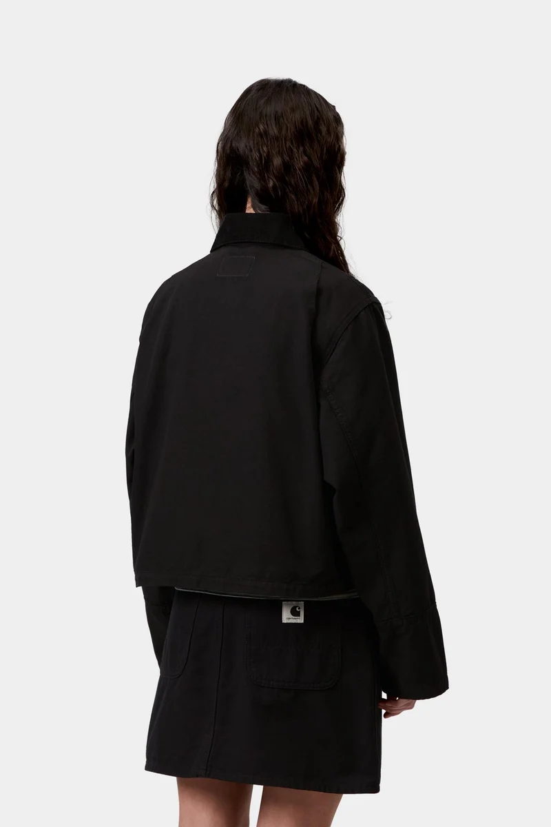 Carhartt WIP Prescott Damenjacke | Schwarz / Schwarz