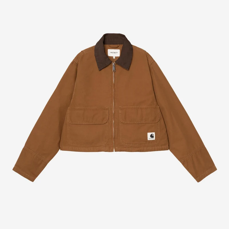 Carhartt WIP Prescott Damenjacke | Hamilton Braun / Tabak