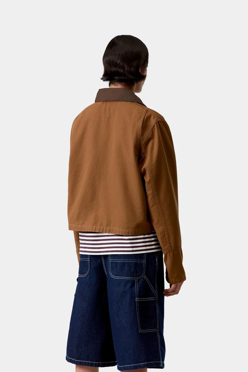 Carhartt WIP Prescott Damenjacke | Hamilton Braun / Tabak