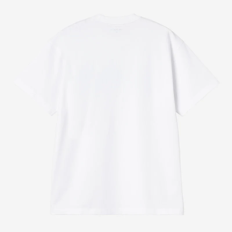 Carhartt WIP Herren-T-Shirt mit Monogramm | Weiß