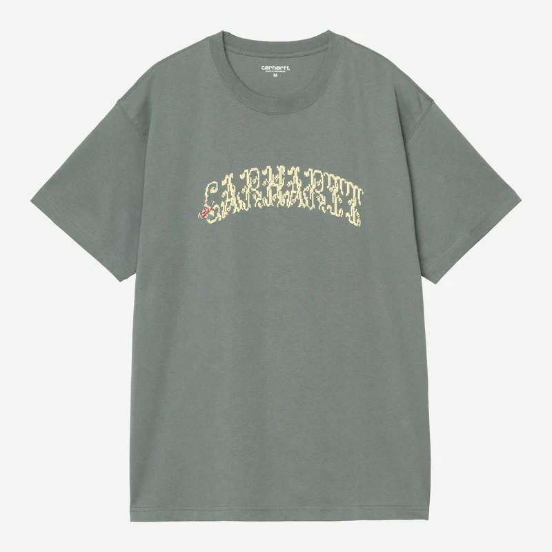 Carhartt WIP Herren-T-Shirt mit Monogramm | Samtgrün