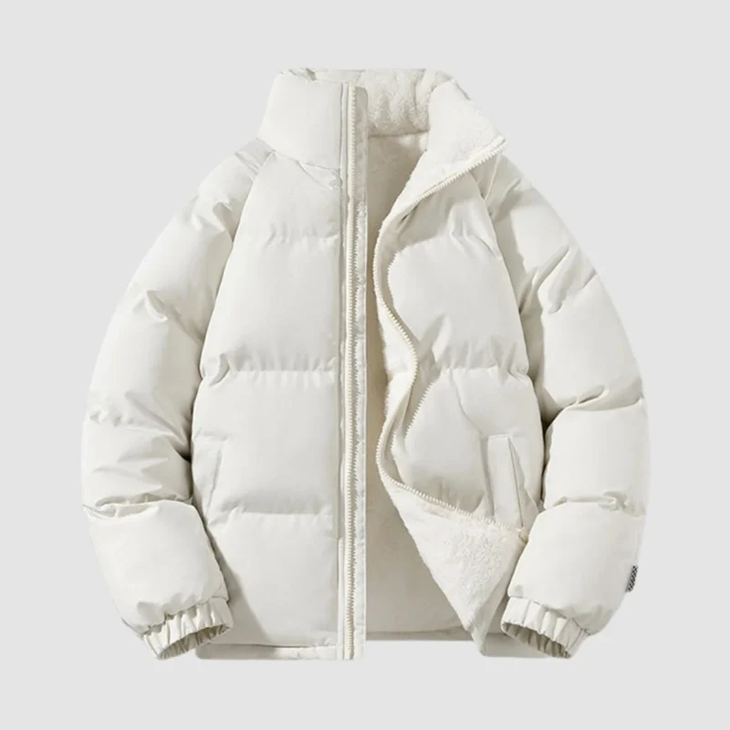 Wilhelmine | Damen Pufferjacke mit Kapuze, Weiche Fleece Fütterung und Komfort Design