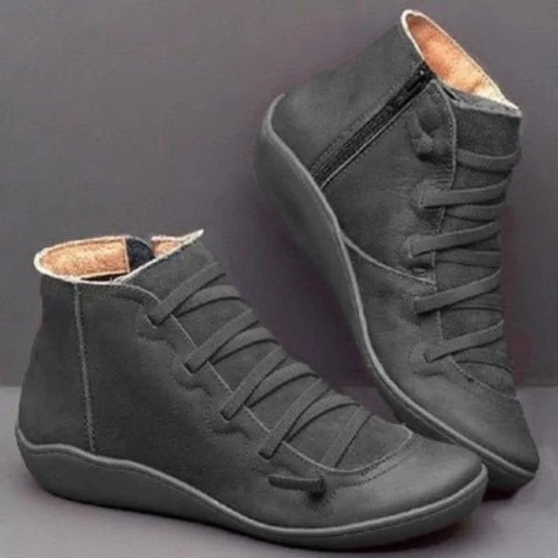 Noemi | Damen Orthopädische Boots Mit Reißverschluss Und Komfort Design