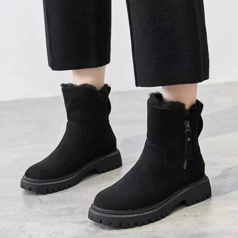 Vivienne | Damen Orthopädische Gefütterte Stiefeletten Mit Reißverschluss