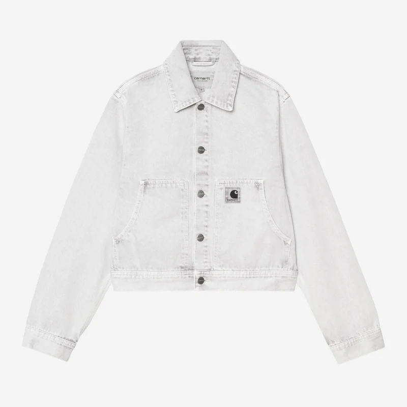 Carhartt WIP Arca Damenjacke | Schwarz, Kreidewaschung