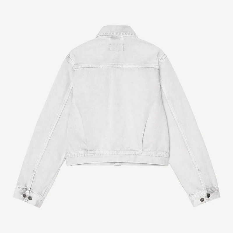 Carhartt WIP Arca Damenjacke | Schwarz, Kreidewaschung