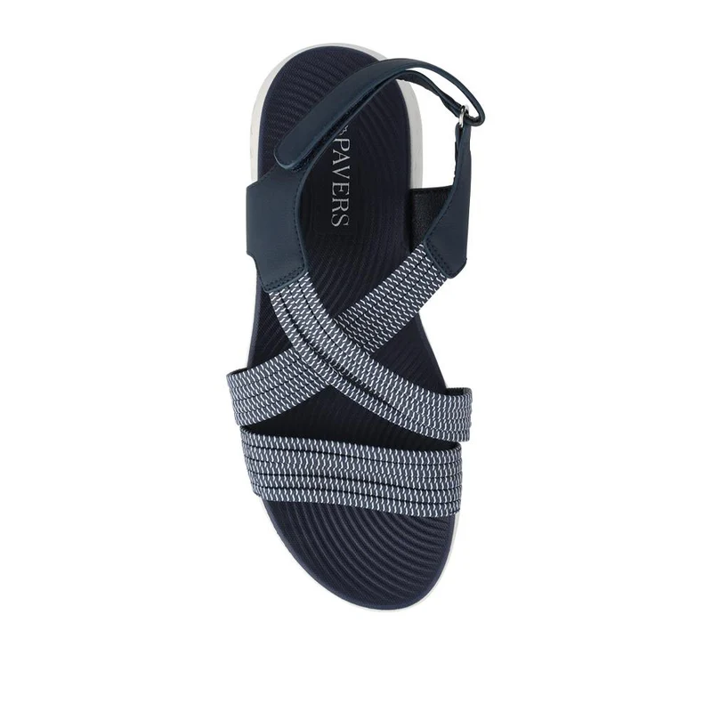 Lightweight Touch-Fasten Sandals - BAIZH41036 / 327 197 - Navy