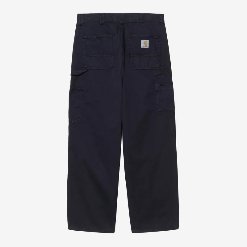 Carhartt WIP Herren OG Single Knee Hose | Dunkelblau, stückgefärbt