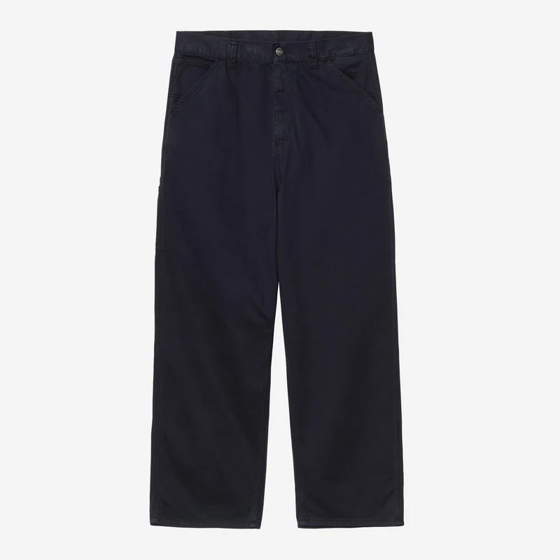Carhartt WIP Herren OG Single Knee Hose | Dunkelblau, stückgefärbt
