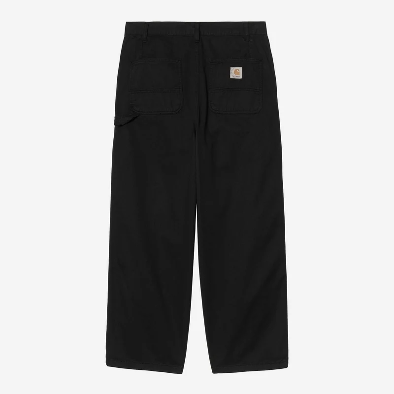 Carhartt WIP Herren Holden Hose | Schwarz, stückgefärbt