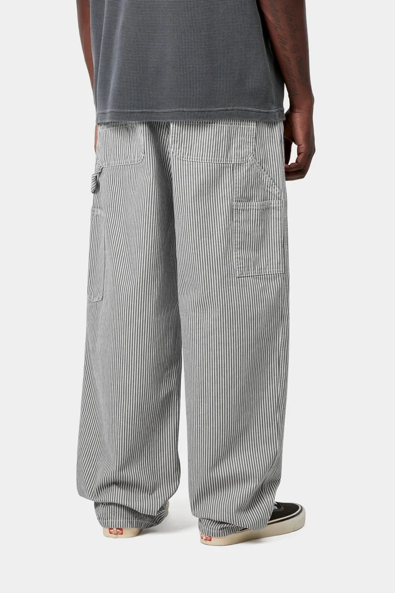 Carhartt WIP Herren Mercer Single Knee Hose | Graphit-Wax-Stone-Washed